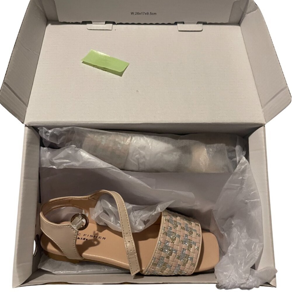 Marc Fisher kids sandals. Color Multi Hazel Woven. Size 1/12.5. - Picture 5 of 5